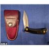 Image 4 : "Super-Swede" - EKA, Made in Sweden pocket knife (jack knife) with sheath, Nor-Mark