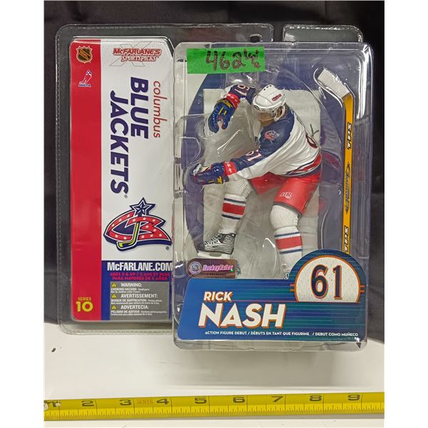 McFarlane - Rick Nash - COLUMBUS Blue Jackets Series10