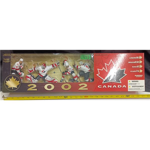 McFarlane- team Canada - 2002 Lindros, Brodeur, SakIC, Kariya