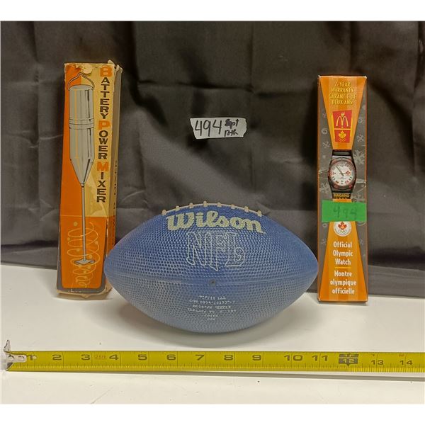 Football Power Mixer & Olympic Watch