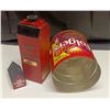 Image 3 : Gretzky Coffee Tin & Spirit of Sask Elevator Container