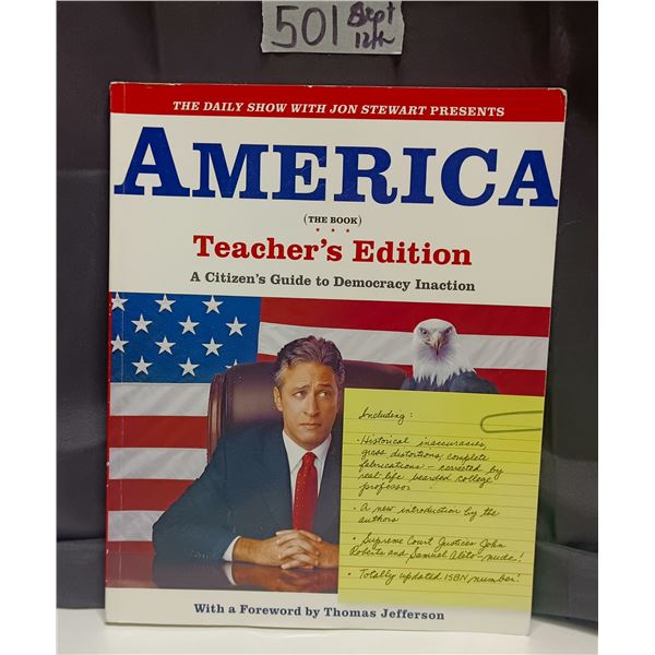 Jon Stewart Book -  