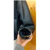 Image 3 : Men's Large Black Melton Jacket with leather Sleeves