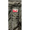 Image 7 : Men's Large Black Melton Jacket with leather Sleeves