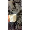 Image 8 : Men's Large Black Melton Jacket with leather Sleeves