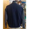 Image 5 : Men's Large Black Outer Boundary Jacket With Leather Sleeves (Brand New)