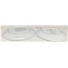 Image 3 : 2 plates- Summer on the Moon- Royal Worcester Pocelain & Omnitax Railway Safety Award Plate