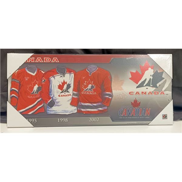 Canada Plaque - NHL 1995- 1998- 2002