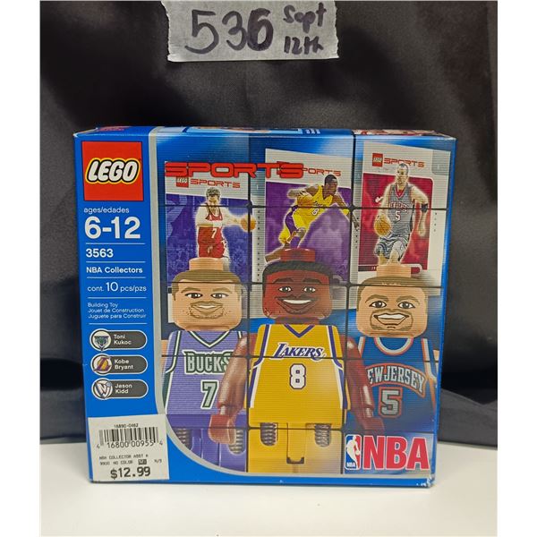 Lego - NBA Collectors, Kukoc, Kobe Bryant, Jason Kidd