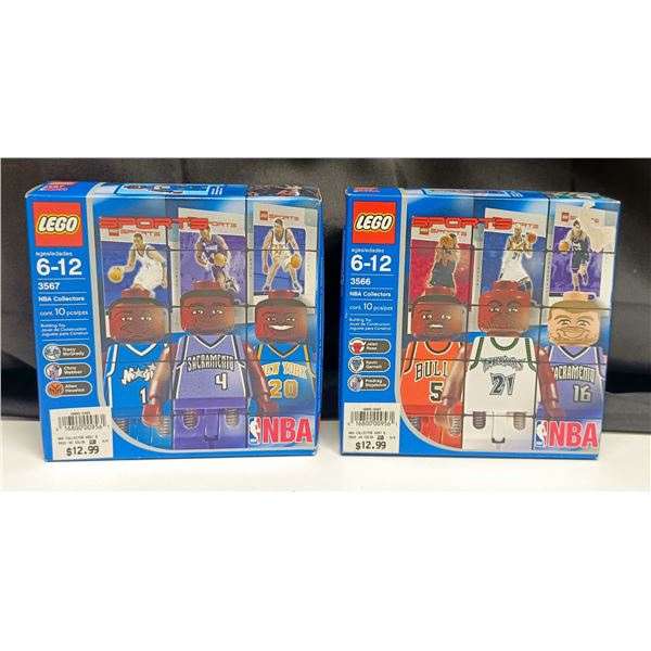 Lego- 2 Sets - McGrady, Webber, Houston, Rose Garnett, StojaKovic