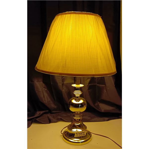 Lamp- Shade Covered to pRotect from Dust
