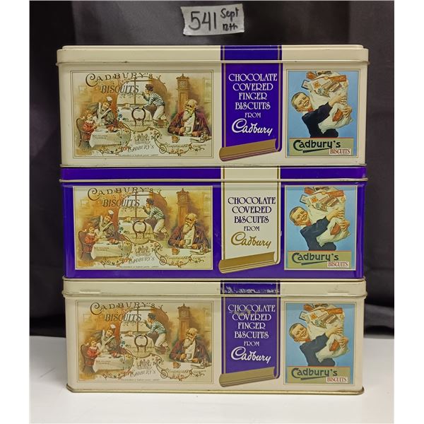 CadBury's Biscuits Tins (3)