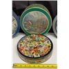 Image 2 : (3) Currier & Ives Tins, (1) Peek Frean Tin