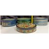 Image 3 : (3) Currier & Ives Tins, (1) Peek Frean Tin
