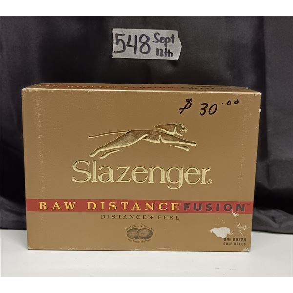 One Dozen Slazenger Golf Balls – NIB