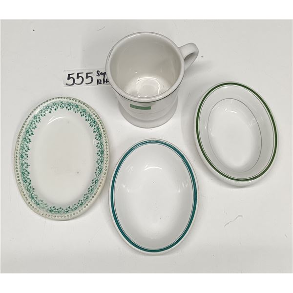 Ridgeway Cup, (3) Small Dishes