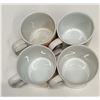 Image 3 : (4) Vintage Canadian Currency Mugs - $1, $5, &10, $50