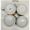 Image 4 : (4) Vintage Canadian Currency Mugs - $1, $5, &10, $50