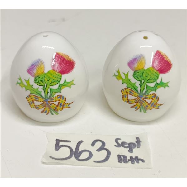 Sandford Bone China Salt & Pepper Shakers