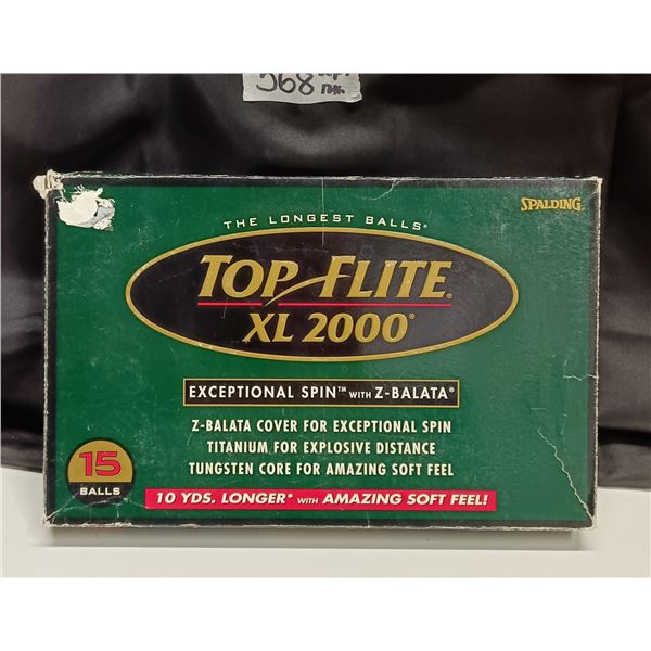 (15) Top Flite XL 2000 Golf Balls – NIB