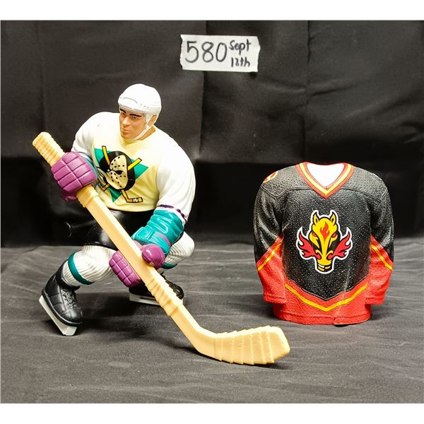 Kariya Action Figure, Flames Jersey Paper Weight