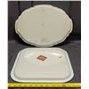 Image 2 : (2) Big Serving Trays (Made in England)