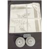 Image 4 : Co-Op Collectable Salt & Pepper Shakers, (2) NOS Cloth Napkins