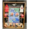 Image 2 : CFL Calgary Stampeders Football Frame (ELBY)