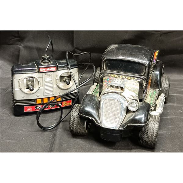 Vintage New Bright Remote Control Toy Truck (Corded)