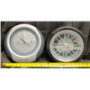 Image 2 : Co-Operators Clock (Not Working), Bulova Travel Alarm Clock, Rubber Tire Clock (Second-Hand Falls)