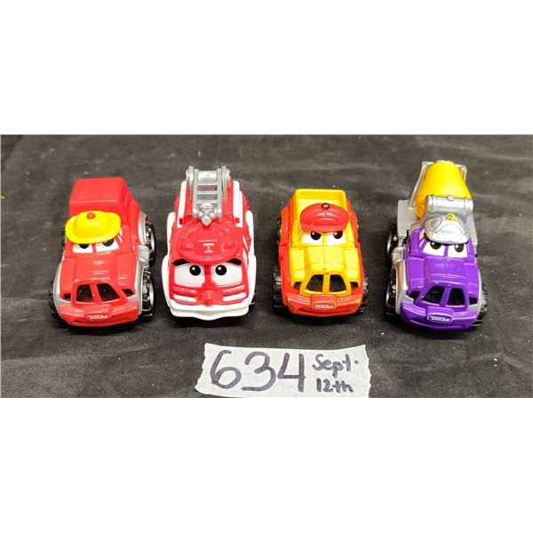 (4) Maisto/Hasbro Tonka Trucks