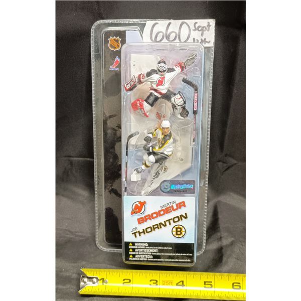 McFarlane Doubles NHL – Brodeur & Thorton