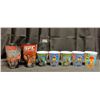 Image 1 : (2) UFC Cups, (5) Lego Movie Cups