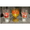 Image 1 : (3) Vintage Coca-Cola Glasses