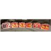 Image 1 : (6) Coca-Cola Mini Lunchbox Christmas Ornaments