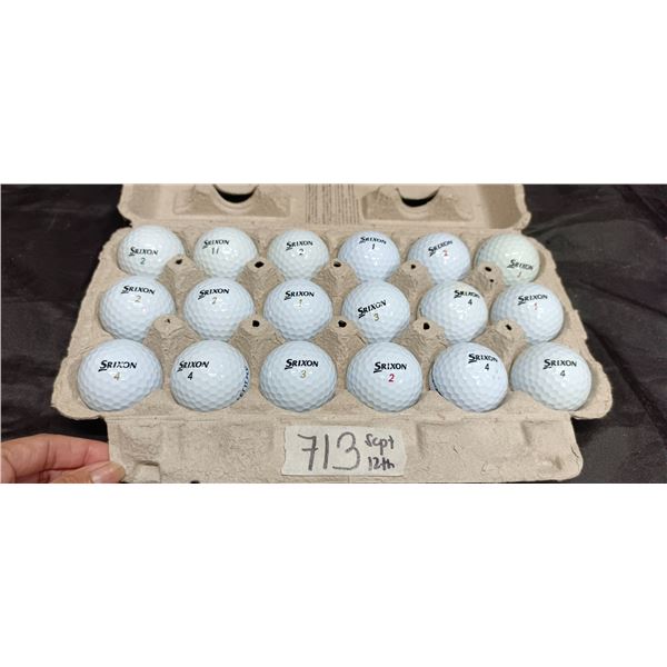 (18) Srixon Golf Balls