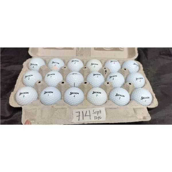 (18) Srixon Golf Balls