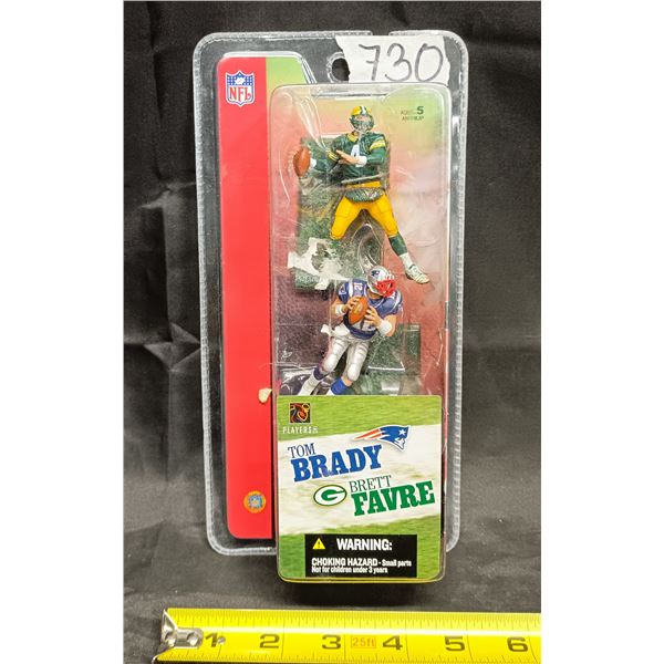 McFarlane NFL Doubles – Brady & Favre