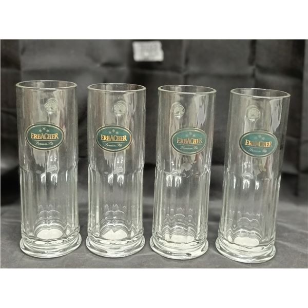 Set of (4) Erbacher Beer Steins