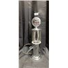 Image 1 : Silver Coloured Vintage-Style Gas Pump Alcohol Decanter
