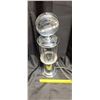Image 4 : Silver Coloured Vintage-Style Gas Pump Alcohol Decanter