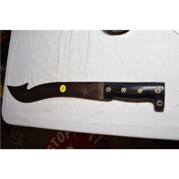 Vintage Sheffield Steel "Limb Trim" Brush Axe / Machete