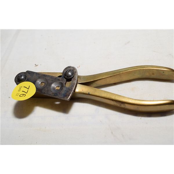 Brass Bullet Mould