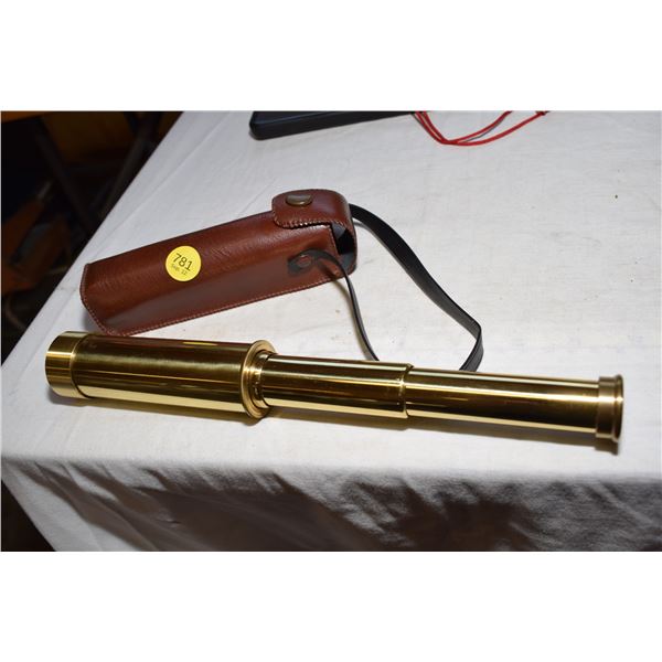 Brass 25x30mm Telescope w/Case – Japan