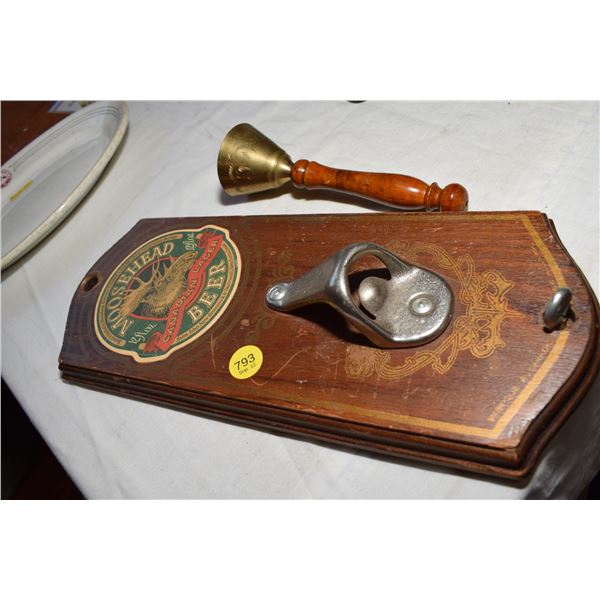 Moosehead Bottle Opener, Bell
