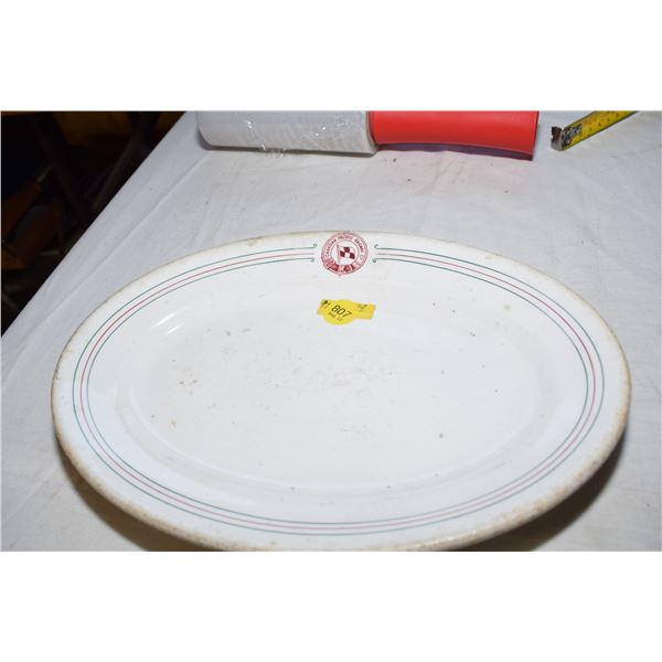 Vintage Canadian Pacific Railway Platter