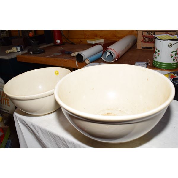 Medicine Hat Pottery Mixing Bowls