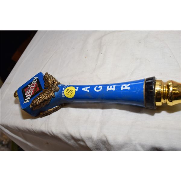 Great Western Lager Beer Tap