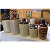 Image 1 : (4) Stoneware Jugs (two have cracks)