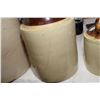 Image 3 : (4) Stoneware Jugs (two have cracks)